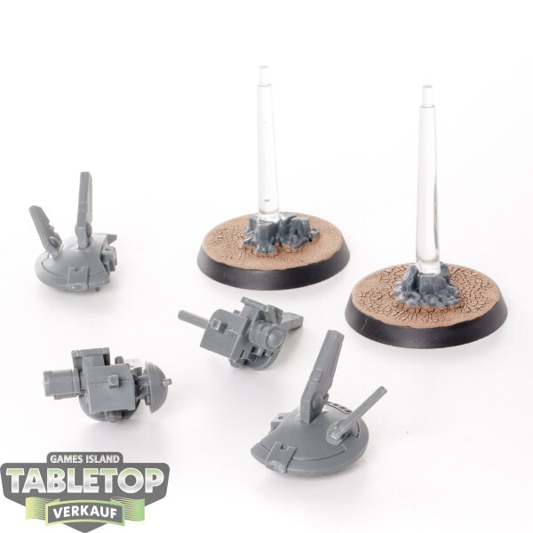 Tau Empire - 2 - Tactical Drones - unbemalt