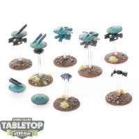 Tau Empire - 7 - Tactical Drones  - bemalt