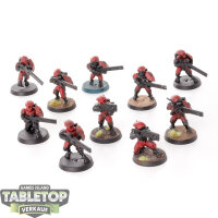 Tau Empire - 10 - Fire Warriors - bemalt