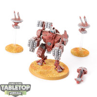 Tau Empire - XV88 Broadside Battlesuit - bemalt