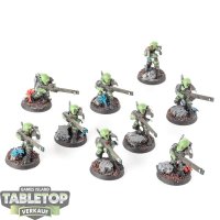 Tau Empire - 9 - Fire Warriors  - bemalt