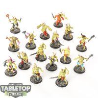 Death Guard - 16 x Poxwalkers - bemalt