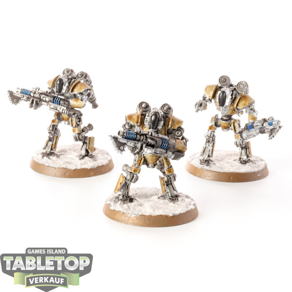 Horus Heresy - 3 Mechanicum Thallax Cohort - bemalt