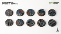 GamersGrass - Spaceship Corridor Bases - Round 25mm (x10)