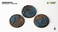 GamersGrass - Spaceship Corridor Bases - Round 50mm (x3)