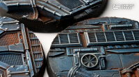 GamersGrass - Spaceship Corridor Bases - Round 60mm (x2)