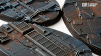 GamersGrass - Spaceship Corridor Bases - Oval 75mm (x3)