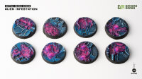 GamersGrass - Alien Infestation Bases - Round 32mm (x8)