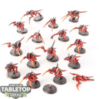 Tyraniden - 12 x Tyranid Hormagaunt Brood klassisch - bemalt