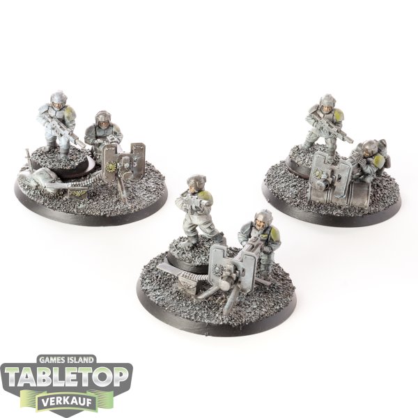 Astra Militarum - 3 - Heavy Weapons Squad (Classic)    - bemalt