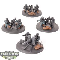 Astra Militarum - 4 x Heavy Weapons Squad klassisch -...