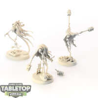 Nighthaunt - 3 x Crawlocke the Jailor - grundiert