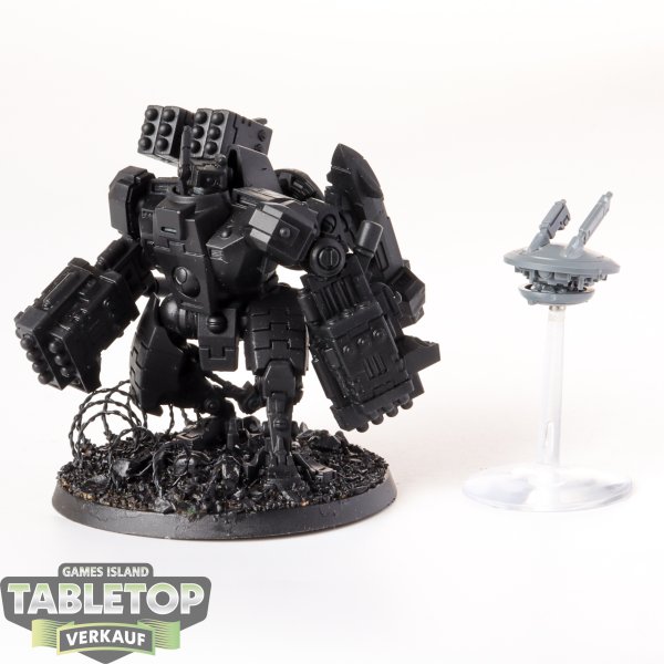 Tau Empire - XV88 Broadside Battlesuit - teilweise bemalt