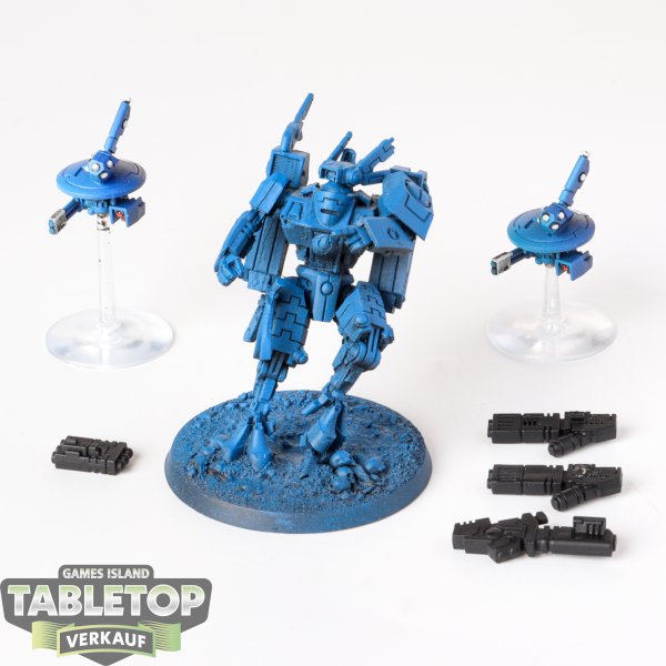 Tau Empire - Tau Empire Commander klassisch - teilweise bemalt