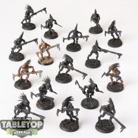 Tau Empire - 16 x Kroot Carnivore Squad - teilweise bemalt