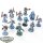 Space Wolves - 10 x Grey Hunters - teilweise bemalt