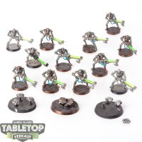 Necrons - 12 x Necron Warriors & 3 x Scarab Swarms...