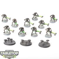 Necrons - 10 x Necron Warriors & 3 x Scarab Swarms...