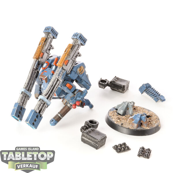 Tau Empire - XV88 Broadside Battlesuit - teilweise bemalt