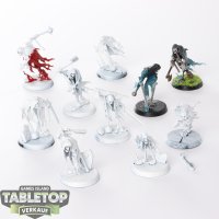 Nighthaunt - 10 x Chainrasp Hordes - teilweise bemalt