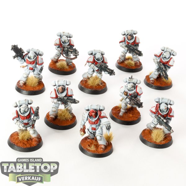 White Scars - 10 - Primaris Intercessors  - bemalt