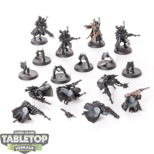 Adeptus Mechanicus - 10 - Skitarii Vanguard - teilweise bemalt