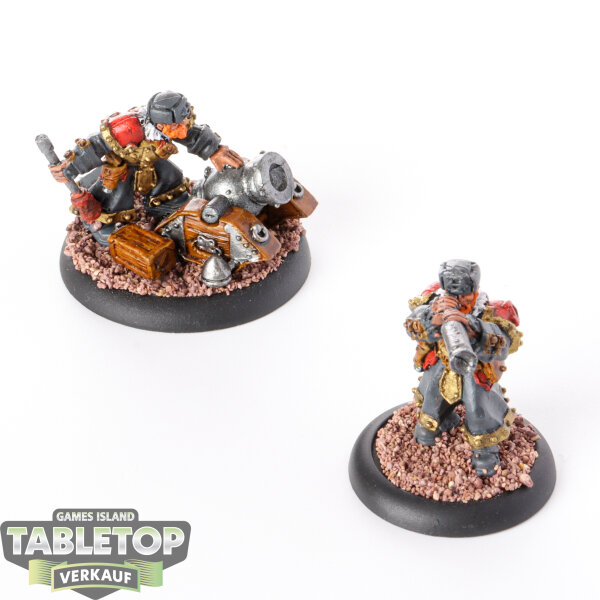 Khador - Winterguard Mortar Crew - bemalt