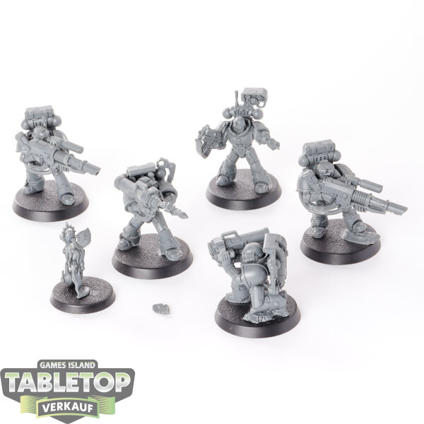 Space Marines - 5 x Devastator Squad - unbemalt