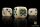 Baron of Dice - Skeleton Rune 16mm Round Corner Dice (25)