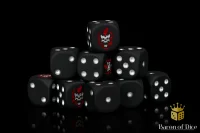 Baron of Dice - Hell Bearers 16mm Round Corner Dice (25)