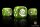 Baron of Dice - Orc, OG, White 16mm Round Corner Dice (25)