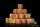Baron of Dice - Alien, Orange & Green 16mm Round Corner Dice (25)