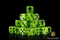 Baron of Dice - Day of the Dead, Skull 16mm Round Corner...