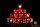 Baron of Dice - Fleur De Lis, Red 16mm Round Corner Dice (25)