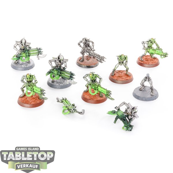 Necrons - 8 Immortals - bemalt