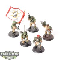 Astra Militarum - Cadian Command Squad klassisch -...