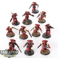 Space Marines - 11 Assault Intercessors - teilweise bemalt