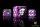 Baron of Dice - Alien, Purple & White 16mm Square Corner Dice (25)