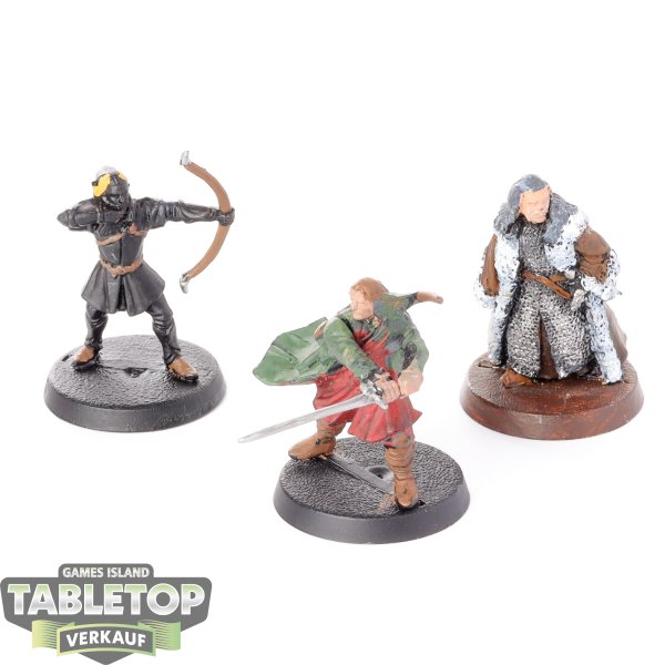 HdR Figuren - Gut - 3 - Lord of the Ring Heroes - bemalt