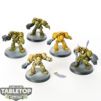 Dark Angels - 5 x Deathwing Terminator Squad - teilweise...