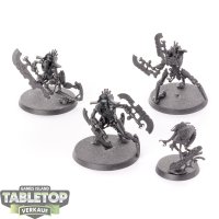 Necrons - 3 Skorpekh Destroyers & Plasmacyte - grundiert