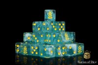 Baron of Dice - High Elves, Elvish Blue 16mm Square...