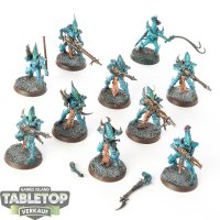 Drukhari - 10 x Kabalite Warriors - teilweise bemalt