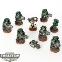 Dark Angels - 8 Devastators klassisch - bemalt