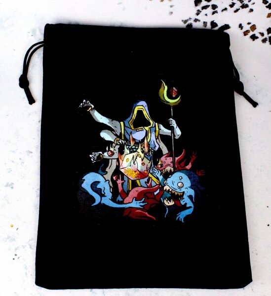 Baron of Dice - Premium Black Dice Bags - Decide your Fate
