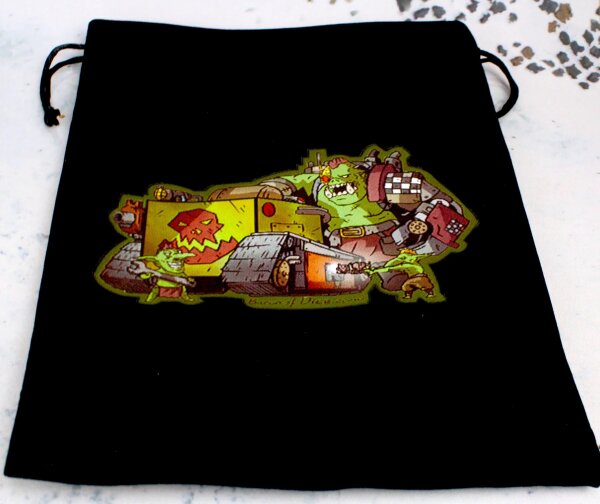 Baron of Dice - Premium Black Dice Bags - Orcs