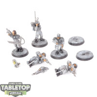 Astra Militarum - 5 x Cadian Command Squad klassisch -...