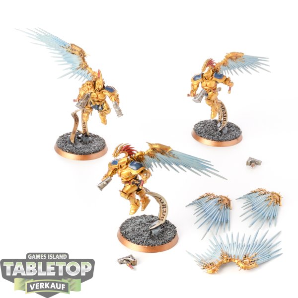 Stormcast Eternals - 3 Prosecutors - bemalt