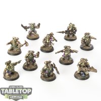 Kharadron Overlords - 10 Arkanaut Company - bemalt