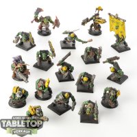 Orks - 17 Boyz klassisch - bemalt